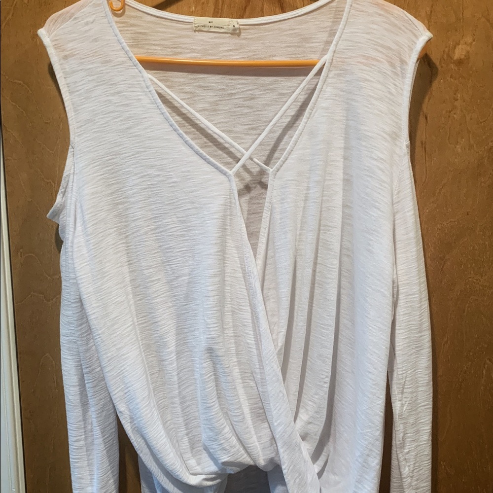 South Moon Under white long sleeve M